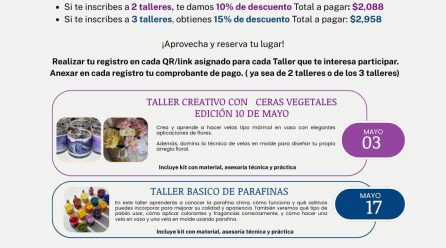 ¡PORQUE USTEDES LO PIDIERON! DESCUENTOS EN NUESTROS TALLERES.